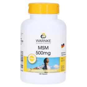MSM 500 mg Kapseln – PZN 12343774 (PZN 12343774) из Германии