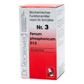 BIOCHEMIE 3 Ferrum phosphoricum D 12 Tabletten – PZN 3886872 (PZN 3886872) из Германии