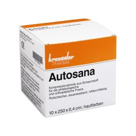 AUTOSANA 10cmx2,5mx0,4cm hautf. Binden – PZN 92309 (PZN 92309) из Германии