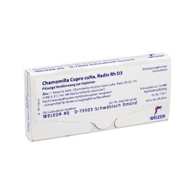 CHAMOMILLA CUPRO culta Radix Rh D 3 0,1% Ampullen – PZN 1621371 (PZN 1621371) из Германии