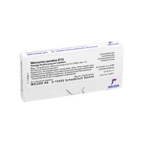 MERCURIUS AURATUS D 15 Ampullen – PZN 1624263 (PZN 1624263) из Германии