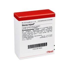 STICTA INJEEL Ampullen – PZN 974564 (PZN 974564) из Германии