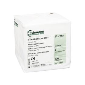 VLIESKOMPRESSEN 10x10 cm unsteril 4lagig – PZN 962242 (PZN 962242) из Германии