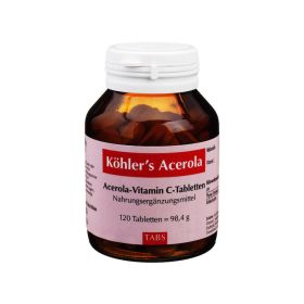 KÖHLER'S Acerola Tabletten – PZN 1538635 (PZN 1538635) из Германии