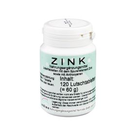 ZINK LUTSCHTABLETTEN – PZN 1498858 (PZN 1498858) из Германии