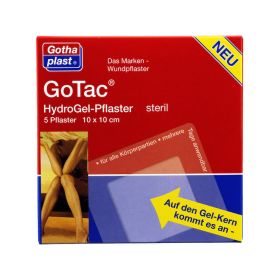 GOTAC HydroGel-Pflaster L 10x10 cm steril – PZN 1990068 (PZN 1990068) из Германии