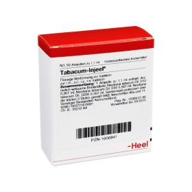 TABACUM INJEEL Ampullen – PZN 1000841 (PZN 1000841) из Германии