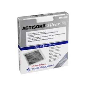 ACTISORB 220 Silver 10,5x10,5 cm steril Kompressen – PZN 1666706 (PZN 1666706) из Германии