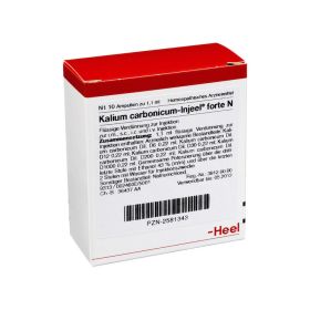 KALIUM CARBONICUM INJEEL forte N Ampullen – PZN 2581343 (PZN 2581343) из Германии