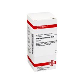 THALLIUM ACETICUM D 30 Tabletten – PZN 2808367 (PZN 2808367) из Германии