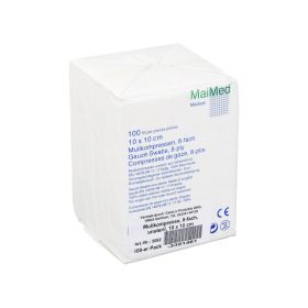 MULLKOMPRESSEN 10x10 cm unsteril 8fach – PZN 3391461 (PZN 3391461) из Германии