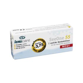 LENSCARE SeeOne 55 Monatslinse -3,75 dpt – PZN 2194669 (PZN 2194669) из Германии
