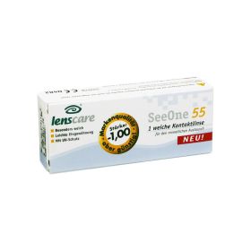 LENSCARE SeeOne 55 Monatslinse -1,00 dpt – PZN 2194416 (PZN 2194416) из Германии