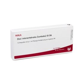DISCI intervertebrales lumbales GL D 6 Ampullen – PZN 2831283 (PZN 2831283) из Германии