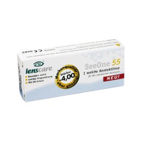 LENSCARE SeeOne 55 Monatslinse -4,00 dpt – PZN 2194712 (PZN 2194712) из Германии