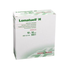 LOMATUELL H Salbentüll 10x10 cm steril – PZN 3275631 (PZN 3275631) из Германии