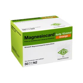 Magnesiocard forte 10mmol Orange – PZN 2470342 (PZN 2470342) из Германии