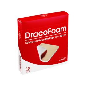 DRACOFOAM Schaumstoff Wundauflage 20x20 cm – PZN 3693587 (PZN 3693587) из Германии