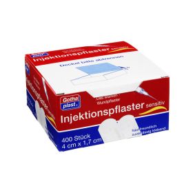 GOTHAPLAST Injektionspfl.sensitiv 1,7x4 cm – PZN 4114025 (PZN 4114025) из Германии