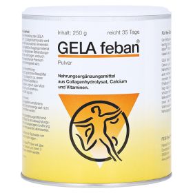 GELA FEBAN Pulver m.Gelatinehydrolysat plus – PZN 2528165 (PZN 2528165) из Германии