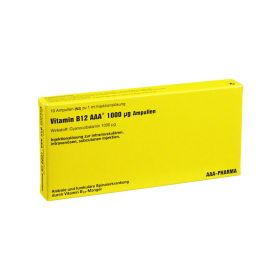 Vitamin B12 AAA 1.000 µg Ampullen – PZN 4082176 (PZN 4082176) из Германии