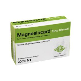Magnesiocard forte 10mmol – PZN 4636249 (PZN 4636249) из Германии