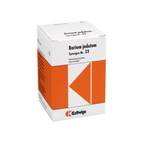 SYNERGON KOMPLEX 33 Barium jodatum Tabletten – PZN 4905726 (PZN 4905726) из Германии
