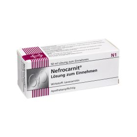 Nefrocarnit Lösung zum Einnehmen 1g/3,3ml – PZN 4542057 (PZN 4542057) из Германии
