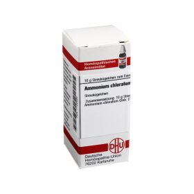 AMMONIUM CHLORATUM D 12 Globuli – PZN 7158589 (PZN 7158589) из Германии