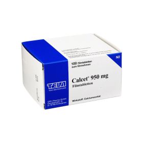 CALCET 950 mg Filmtabletten – PZN 7226500 (PZN 7226500) из Германии
