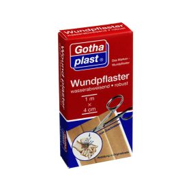 GOTHAPLAST Wundpfl.robust 4 cmx1 m wasserabweis. – PZN 7464754 (PZN 7464754) из Германии