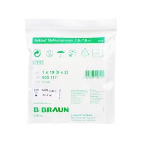 ASKINA Mullkompressen 7,5x7,5 cm steril – PZN 6874438 (PZN 6874438) из Германии