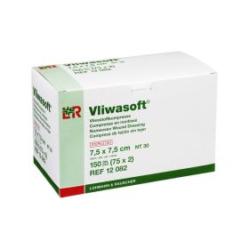 VLIWASOFT Vlieskompressen 7,5x7,5 cm steril 4l. – PZN 6325571 (PZN 6325571) из Германии