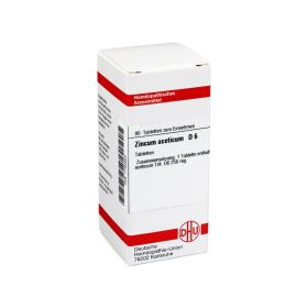 ZINCUM ACETICUM D 6 Tabletten – PZN 7183825 (PZN 7183825) из Германии