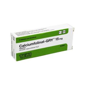 CALCIUMFOLINAT GRY 15 Tabletten – PZN 7691361 (PZN 7691361) из Германии
