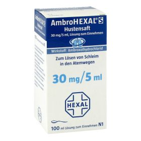 AmbroHEXAL S Hustensaft 30mg/5ml – PZN 839180 (PZN 839180) из Германии
