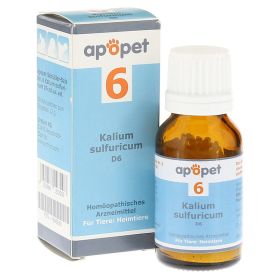 APOPET Schüßler-Salz Nr.6 Kalium sulf.D 6 vet. – PZN 11685633 (PZN 11685633) из Германии