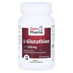 L-Glutathion Reduziert Kapseln 250 mg – PZN 9100312 (PZN 9100312) из Германии