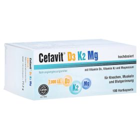 CEFAVIT D3 K2 Mg 7.000 I.E. Hartkapseln – PZN 15580196 (PZN 15580196) из Германии