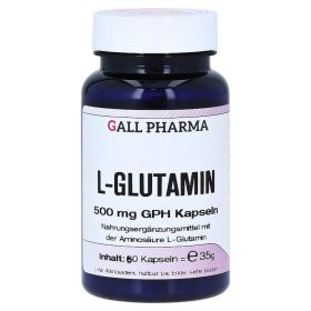 L-GLUTAMIN 500 mg Kapseln – PZN 1290543 (PZN 1290543) из Германии