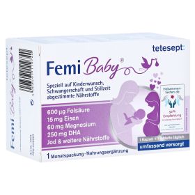 Tetesept Femi Baby Filmtabletten + Weichkapseln – PZN 11118963 (PZN 11118963) из Германии