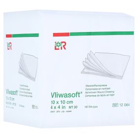 VLIWASOFT Vlieskompressen 10x10 cm unsteril 4l. – PZN 15421256 (PZN 15421256) из Германии