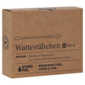 WATTESTÄBCHEN aus Bambus und Biobaumwolle – PZN 16866374 (PZN 16866374) из Германии