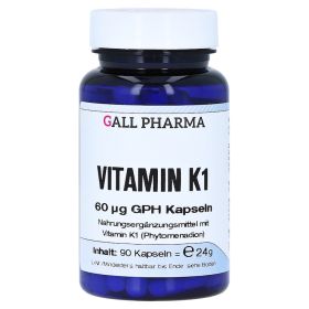 VITAMIN K1 60 µg GPH Kapseln – PZN 896427 (PZN 896427) из Германии