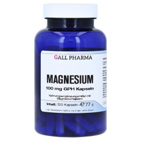 MAGNESIUM 100 mg Kapseln – PZN 118115 (PZN 118115) из Германии