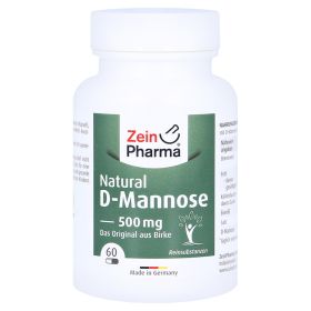 Natural D-mannose 500 mg Kapseln – PZN 9612319 (PZN 9612319) из Германии