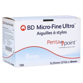 BD MICRO-FINE ULTRA Pen-Nadeln 0,25x8 mm 31 G – PZN 11868813 (PZN 11868813) из Германии
