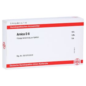 ARNICA D 6 Ampullen – PZN 11704187 (PZN 11704187) из Германии
