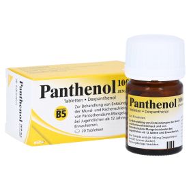 PANTHENOL 100 mg Jenapharm Tabletten – PZN 4020790 (PZN 4020790) из Германии