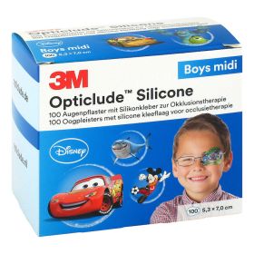 OPTICLUDE 3M Silicone Disney boys midi 5,3x7 cm – PZN 10547567 (PZN 10547567) из Германии